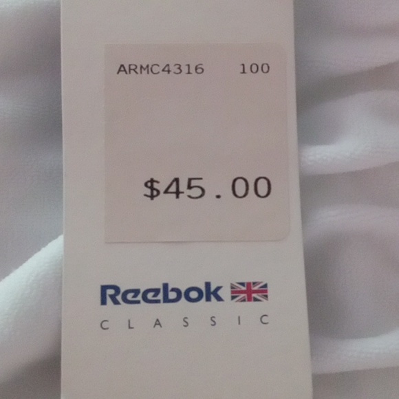 All white terrycloth Reebok Tracksuit size xl. - Picture 6 of 12